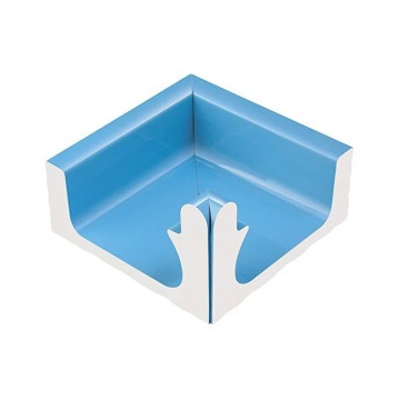 Керамогранит K431 Внутренний угловой элемент водоотводного канала Light Blue 29x29 Serapool