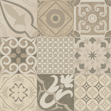Керамогранит Krabi Mix Bone Rect 60x60 Baldocer