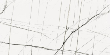 Керамогранит Kristal Nox White Parlak Nano Rectified 120x240 Kutahya Seramik