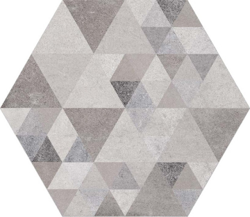 Керамогранит Laverton Hexagono Benenden Sombra Mix 23x26.6 VIVES