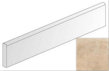 Керамогранит Laverton Rodapie Colerne Antideslizante Beige 9.4*30 VIVES