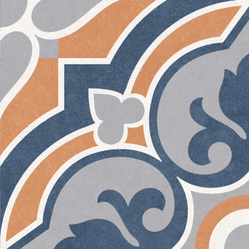 Керамогранит Levels Cobalt Decor 3006 20x20 Motto