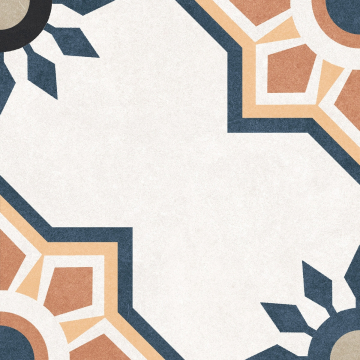 Керамогранит Levels White Decor 1019 20x20 Motto
