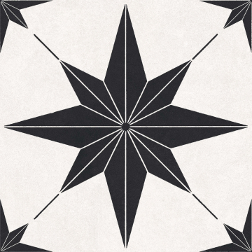 Керамогранит Levels White Decor 1025 20x20 Motto