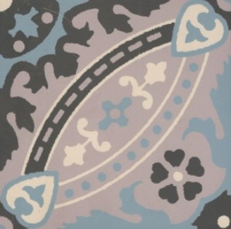 Керамогранит Lille 3 ( White, Blue, Parme, Black) 15x15 Winckelmans