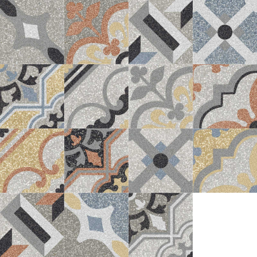 Керамогранит M1LJ D_Segni Scaglie Mix 20x20 MARAZZI Italy