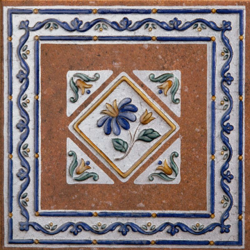 Керамогранит Mariola Caldera Taco 16,5x16,5 Azuliber