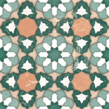 Керамогранит Marrakech Zellige Kasbah 22.3x22.3 Monopole Ceramica