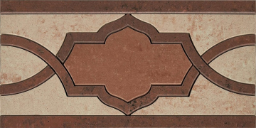 Керамогранит Marte Levigato Rosa Portogallo Fascia Rinascimento B 20x40 Casalgrande Padana