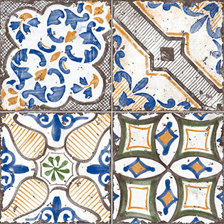 Керамогранит MATD35K Materia Decoro Vietri Mix 15*15 Novabell