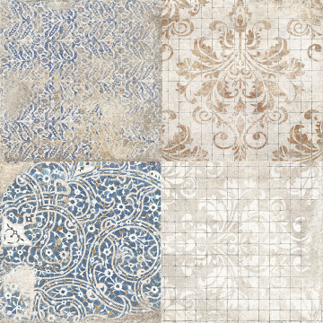 Керамогранит Med Tabarca Decors 45х45 Mykonos
