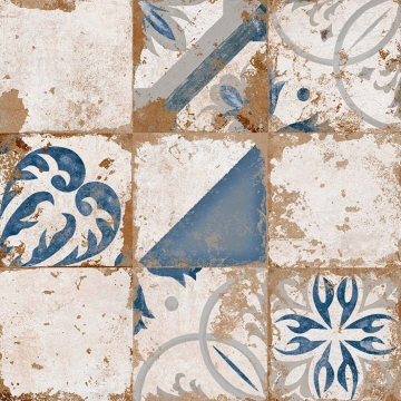 Керамогранит Memory 7 Azul Brillo 58x58 El Molino
