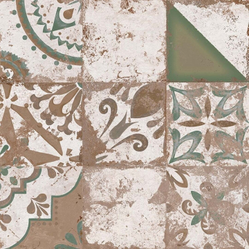 Керамогранит Memory 7 Verde Brillo 58x58 El Molino