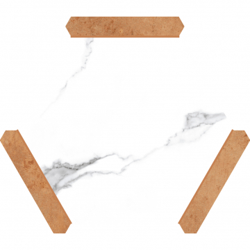 Керамогранит Menorca Calacatta 22x25 Monopole Ceramica