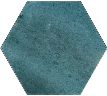 Керамогранит MFFF Lume Blue Lux Esagona 21x18.2 MARAZZI Italy
