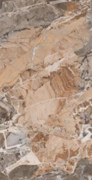Керамогранит Mg Breccia Bruno Brown Glossy 60x120 Sairam