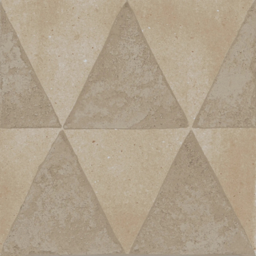 Керамогранит MH0U ArtCraft Sabbia Decoro Triangoli 20x20 MARAZZI Italy