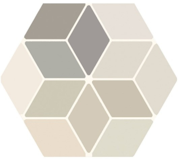 Керамогранит MIN103M Minima8.6 MULTI COLOR 17х15 Quintessenza