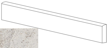 Керамогранит ML76001 BATTISCOPA MOLATO BIANCO 8x80 Gardenia Orchidea (Versace)