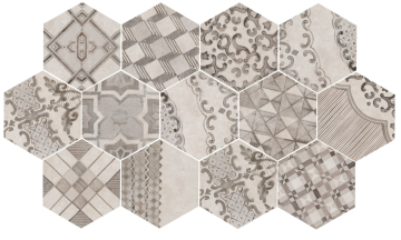 Керамогранит MM7Z Clays Decoro 21*18.2 MARAZZI Italy
