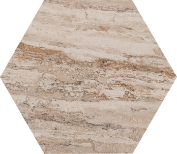 Керамогранит MMHU Allmarble Travertino 21x18.2 MARAZZI Italy