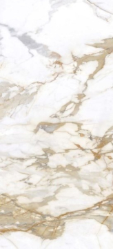 Керамогранит MN034AP261206 Calacatta Gold Polished 6mm 120x260 Moreroom Stone