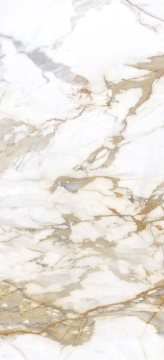 Керамогранит MN034AP271206 Calacatta Gold Polished 6mm 120x270 Moreroom Stone