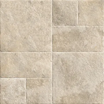 Керамогранит Modula Redstone Crema 100x100 (Комплект 2 шт. 50x50, 2 шт. 50x25, 4 шт. 25x25) Keros Ceramica