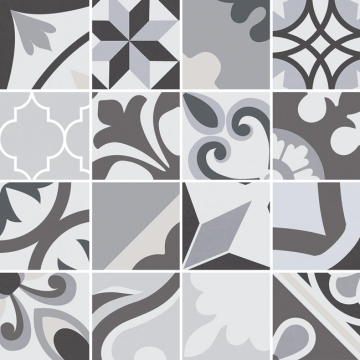 Керамогранит Mosaico Lumier Black 30x30 Gayafores