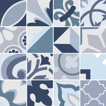 Керамогранит Mosaico Lumier Blue 30x30 Gayafores