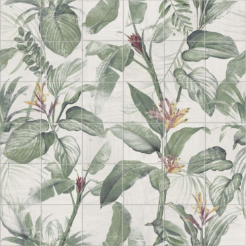 Керамогранит Mural Spring Leaves 20x20 (комп/36шт) Mainzu