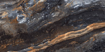 Керамогранит N20331 Lawa Nero Polished 60x120 Neodom