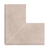 Керамогранит Наружный угол 90° Pool Garden Beige Flat Handle 25x25 Serapool