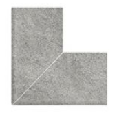 Керамогранит Наружный угол 90° Pool Garden Grey Flat Handle 25x25 Serapool