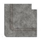 Керамогранит Наружный угол закругленный Pool Garden Anthracite Handle 30x30 Serapool