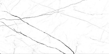 Керамогранит Nero Marqina White Polish 60x120 Kevis