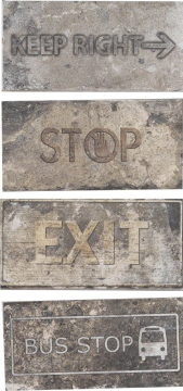 Керамогранит New York Road Signs Mix Broadway 10x20 CIR