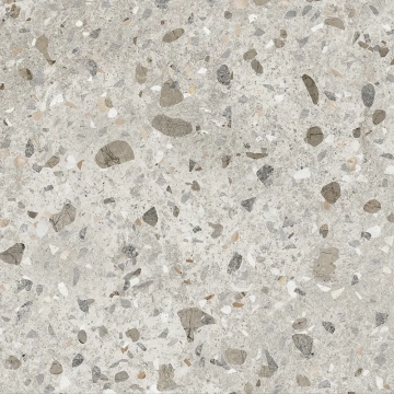 Керамогранит NR0136-M Терраццо Серый матовый 600x600x9.5 ProGRES Ceramica