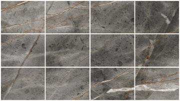 Керамогранит Образец 20х30 см керамогранита Duna - Python Rock Dark carving - 1200x600 мм Duna