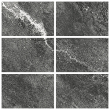 Керамогранит Образец 20х30 см керамогранита Duna - Shadestone Black sugar lapp. - 600x600 мм Duna