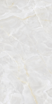 Керамогранит OC07 Onyx White Lucido 12mm 162x324 Infinity