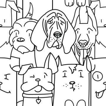Керамогранит Oh My Dog White 25x25 Codicer