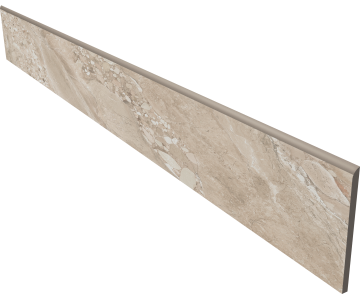Керамогранит OM02 Плинтус Oceanmist Beige полированный 7x60 Ametis by Estima