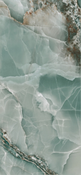 Керамогранит Onyx Turquoise Pulido Rect 120x260 Baldocer