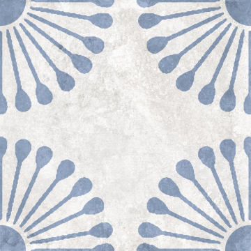 Керамогранит Palmas White Decor 1 20x20 Motto