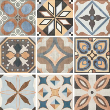 Керамогранит Patchwork Colors Mix 20x20 Sant Agostino