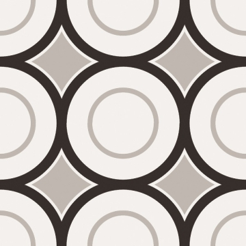 Керамогранит PBW05 patchwork black&white 05 20x20 Sant Agostino