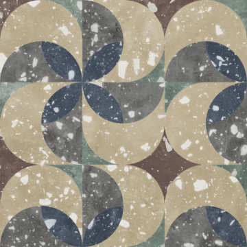 Керамогранит Petri Stamp Natural 59,55x59,55 Land Porcelanico