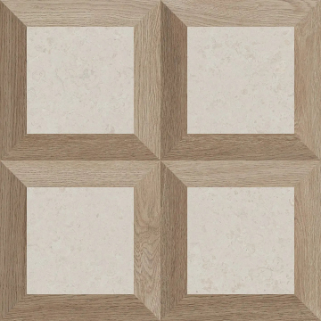 Керамогранит PF60017066 V Stone Frame White Nat Rett 8.5mm 60x60 Versace (Gardenia Orchidea)