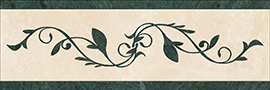 Керамогранит PJD-SDPH073 73 Waterjet Border (Vines) 60х20 Marmocer